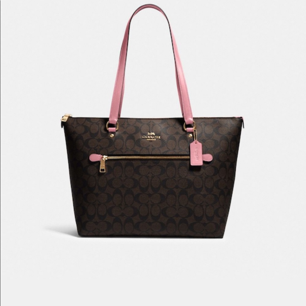 NWT Coach Gallery Tote In Signature Canvas